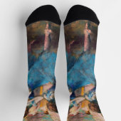 Chaussette Edgar Degas - Danseuses en bleu (Haut)