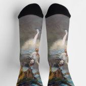 Chaussette Edgar Degas - L'Étoile / Danseur sur scène (Haut)