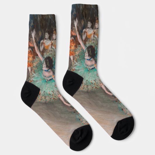 Chaussette Edgar Degas - Swaying Dancer / Danseuse en vert (Droite)