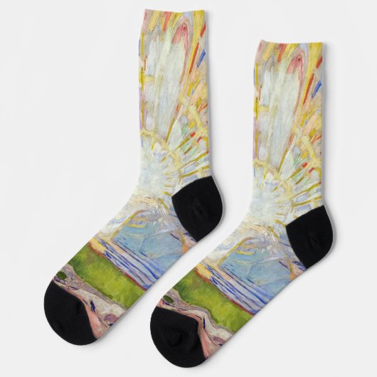 Chaussette Edvard Munch - Le Soleil 1911 (Gauche)