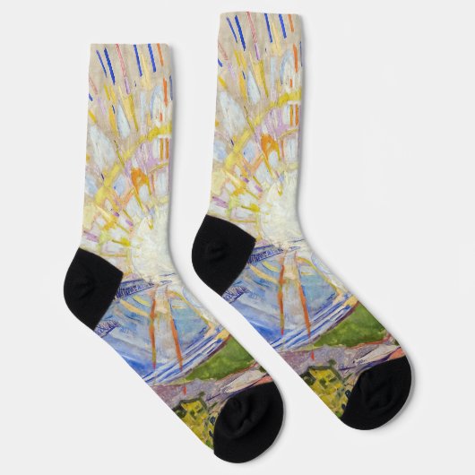 Chaussette Edvard Munch - Le Soleil 1911 (Droite)