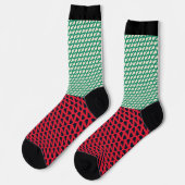 Chaussette effet tricot (Gauche)