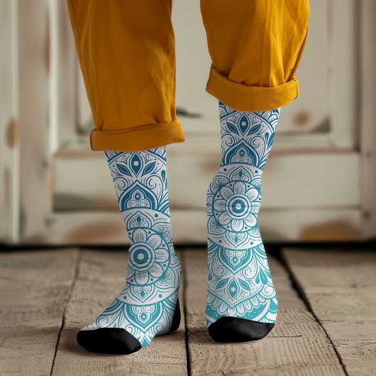 Chaussette Eira Mandala Crew Socks