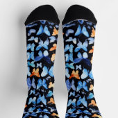 Chaussette Élégance de découpage : Chaussettes imprimées papi (Haut)