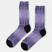 Chaussette Élégance Violette (Gauche)