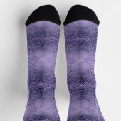 Chaussette Élégance Violette (Haut)