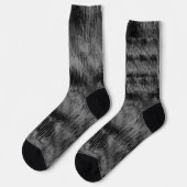 Chaussette Elegant Black Velvet Tie-Dye print Socks (Gauche)