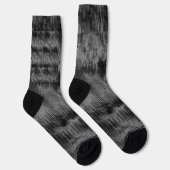 Chaussette Elegant Black Velvet Tie-Dye print Socks (Droite)