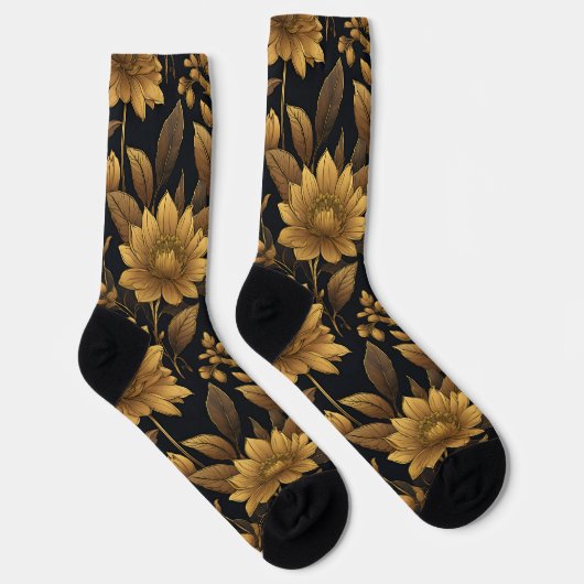 Chaussette Elegant floral design (Droite)