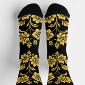 Chaussette Elégant Floral Luxe Collection Moderne (Haut)