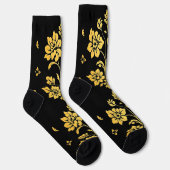 Chaussette Elégant Floral Luxe Collection Moderne (Droite)