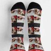 Chaussette Élégant laide Sweat Photo Noël (Haut)