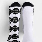 Chaussette élégant, moderne, raffiné et éditable. (Haut)