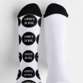 Chaussette élégant, moderne, raffiné et éditable. (Haut)