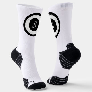 Chaussette Élégant monogramme élégant