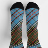 Chaussette Elegant Rustic Plaid Anderson Tartan (Haut)