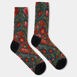 Chaussette Élégant style de coeur victorien Valentines Day