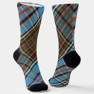 Chaussette Élégant Tartan Rustique Anderson Plaid
