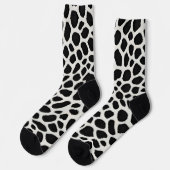 Chaussette Elégante collection populaire de luxe Leopard blan (Gauche)