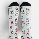 Chaussette Éléments de Noël Père Noël (Haut)