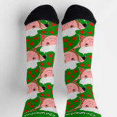 Chaussette Elf Design Christmas (Haut)