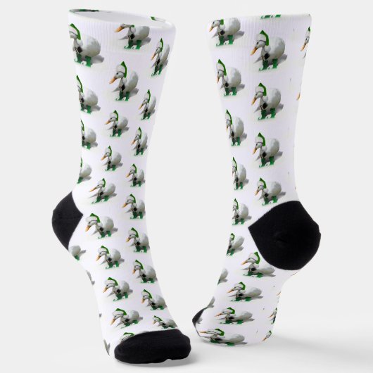Chaussette Elf Duck - Père Noël Helper Christmas (Angulaire)
