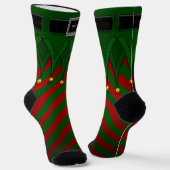 Chaussette Elf Socks Festive Christmas Elf Costume Socks (Angulaire)