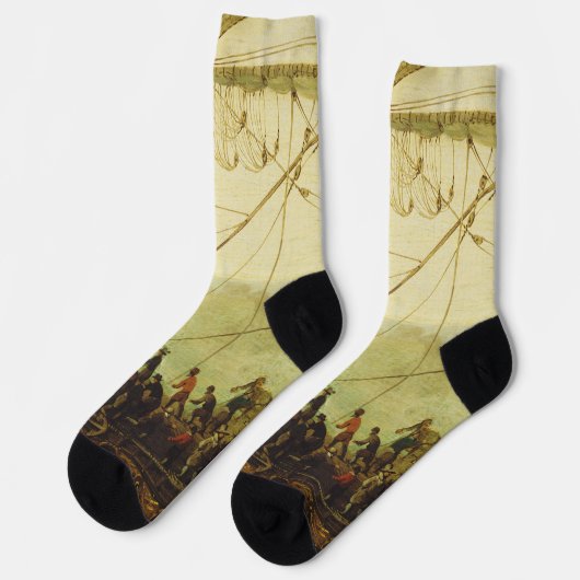 Chaussette Embarquement de l'électeur Palatine (Gauche)