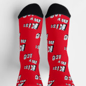 Chaussette Embrasse Mes As, Chaussettes De Poker (Haut)