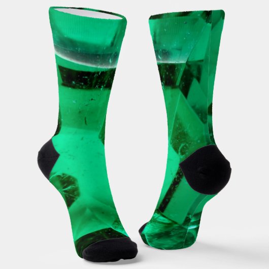 Chaussette Emerald Crew Socks, for Saint Patrick's Day (Angulaire)