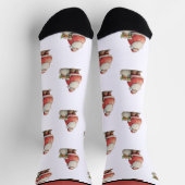 Chaussette Emerald Smiple Cute Père Noël (Haut)
