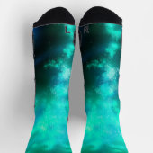 Chaussette Émeraude du ciel nocturne (Haut)
