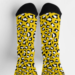 Chaussette Empreinte de léopard, Spots de léopard, Leopard Ja