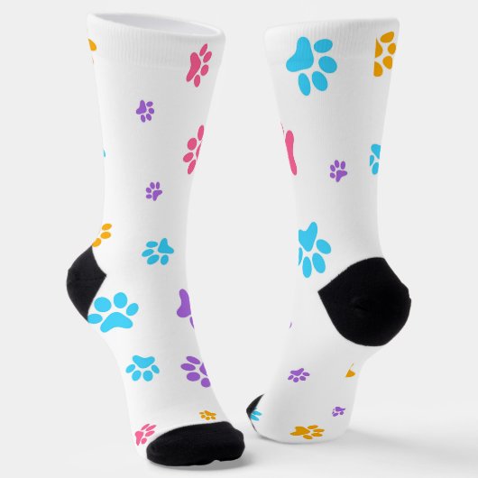 Chaussette Empreinte de patte Durable Premium Crew Sock (Angulaire)