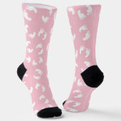 Chaussette Empreintes de Bébé, Pieds de Bébés, Traces de Pas, (Angulaire)