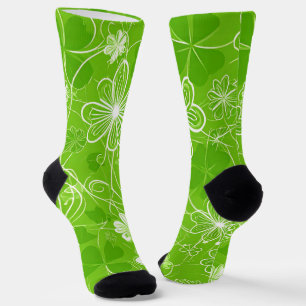 Chaussette Enchevêtrement de Trèfles