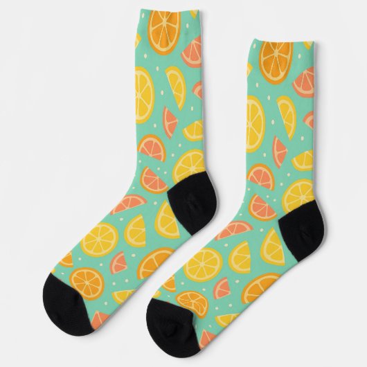 Chaussette Énergie Citrus (Gauche)