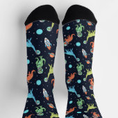 Chaussette Enfants Dinosaur Astronaut Motif (Haut)