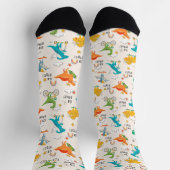 Chaussette Enfants Dinosaur Motif voyageur (Haut)