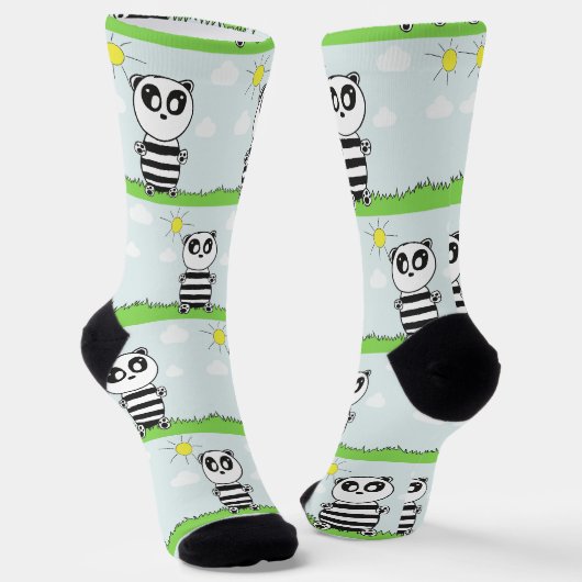 Chaussette Enfants Panda (Angulaire)