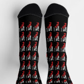 Chaussette Enfin fait - Conception de citation de remise de d (Haut)