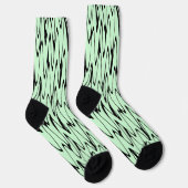 Chaussette Engager la dynamique verte de la menthe (Droite)