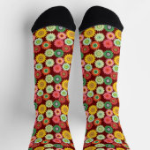 Chaussette Engrenages colorés (Haut)
