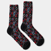 Chaussette Engrenages colorés (Droite)