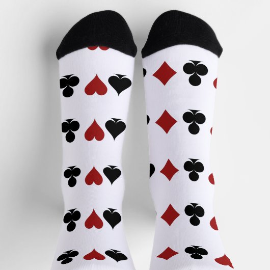 Chaussette Enseignes de jeu de cartes Thunder_Cove (Haut)