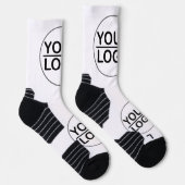 Chaussette Entreprise de logo personnalisé (Droite)