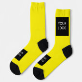 Chaussette Entreprise moderne Professionnel Logo d'affaires J (Gauche)