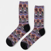 Chaussette Épagneul breton Saint-Valentin (Gauche)
