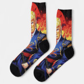 Chaussette Epic Trump Samurai Anime (Gauche)