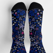 Chaussette Épine noire, William Morris (Haut)